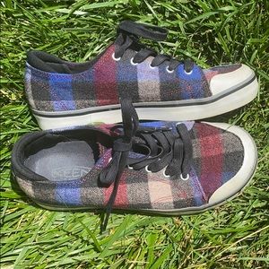 Keen Elsa III Plaid Sneakers